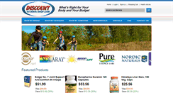 Desktop Screenshot of discountvitaminshop.com